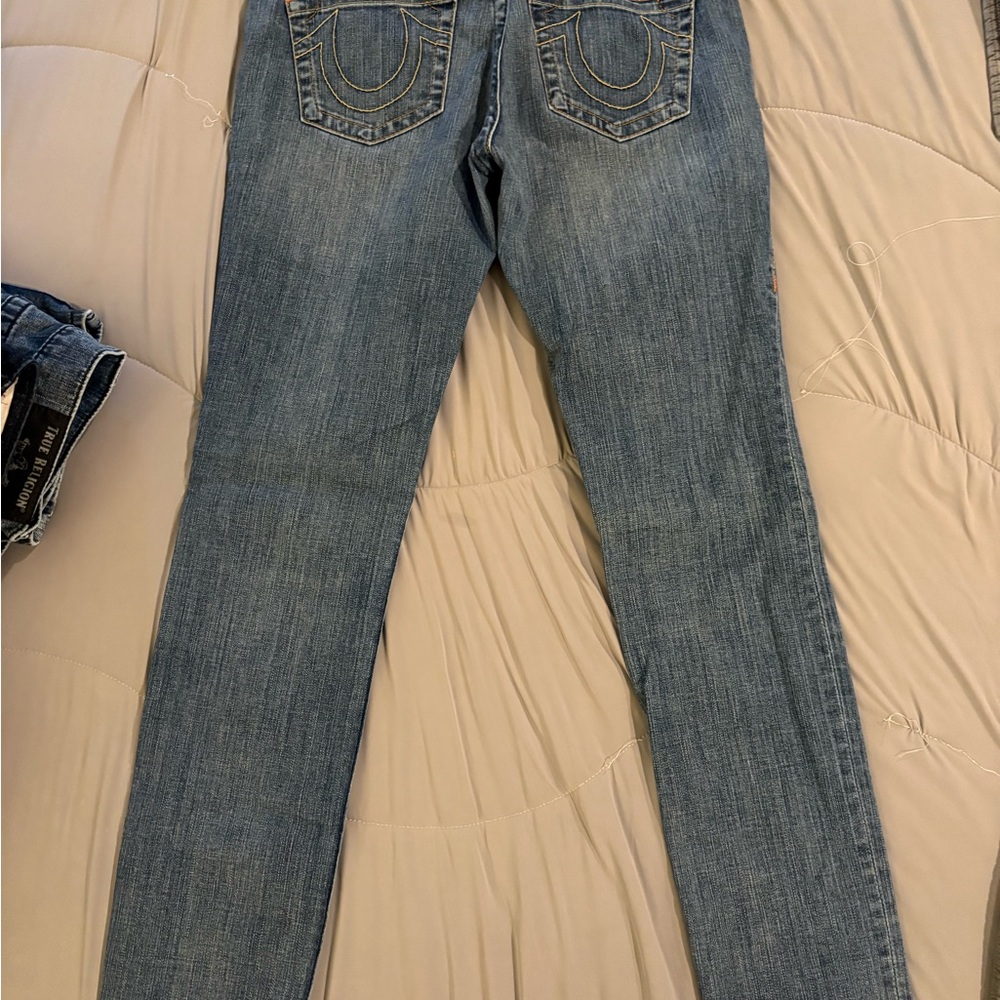 True Religion Light Blue Skinny Jeans